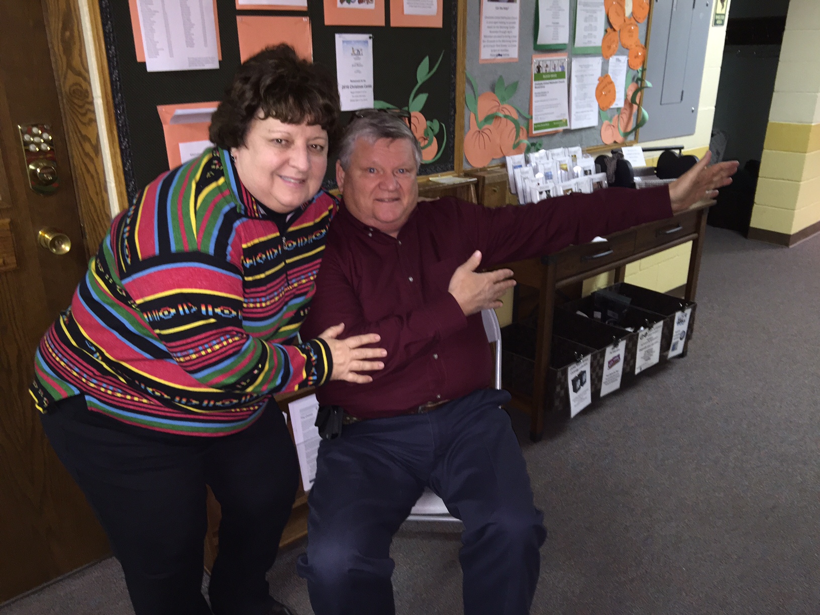 Kathy & Al B host Onalaska United Methodist Church